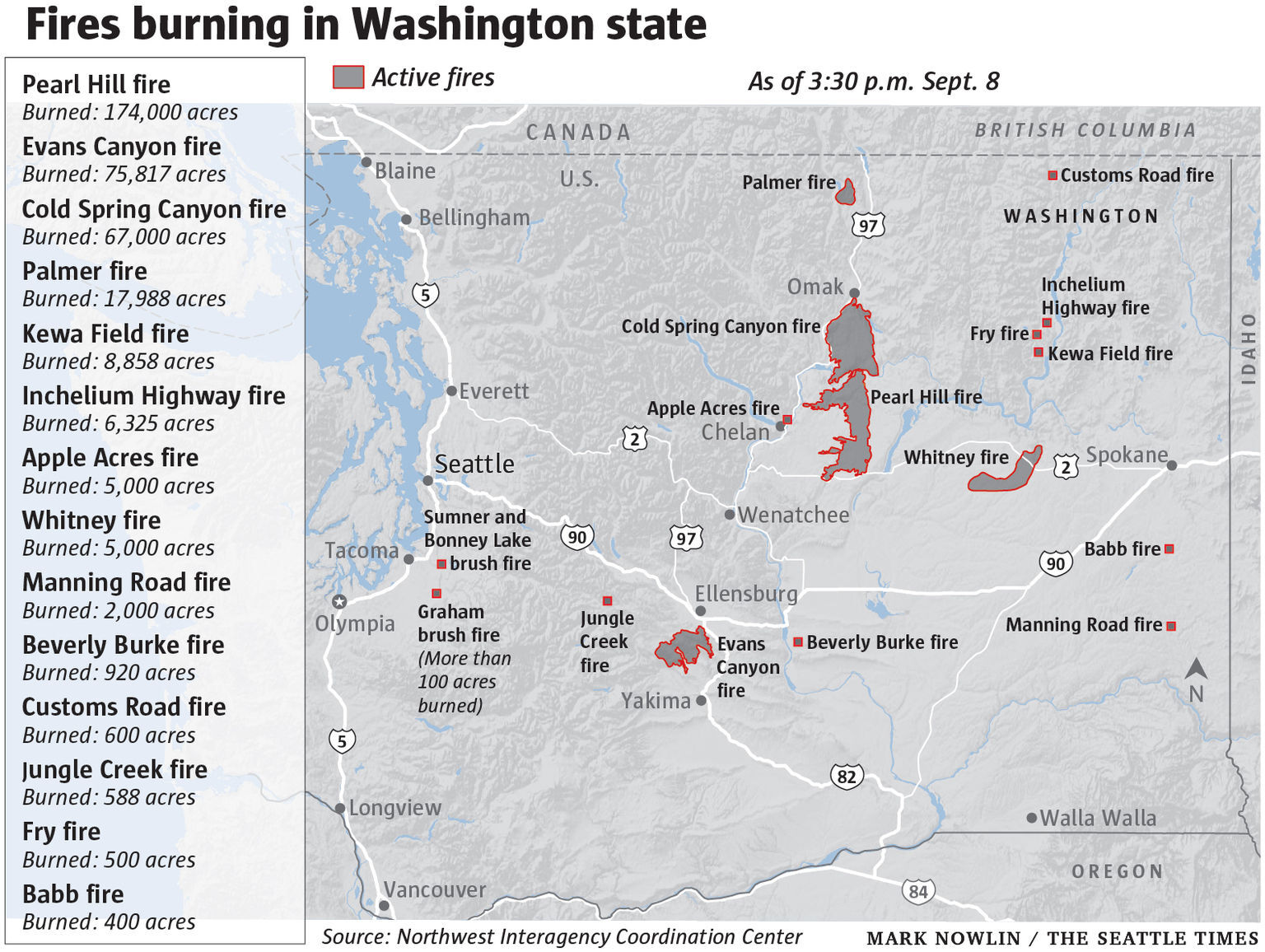 Wildfires in Washington state Sept, 8, 2020 (copy)